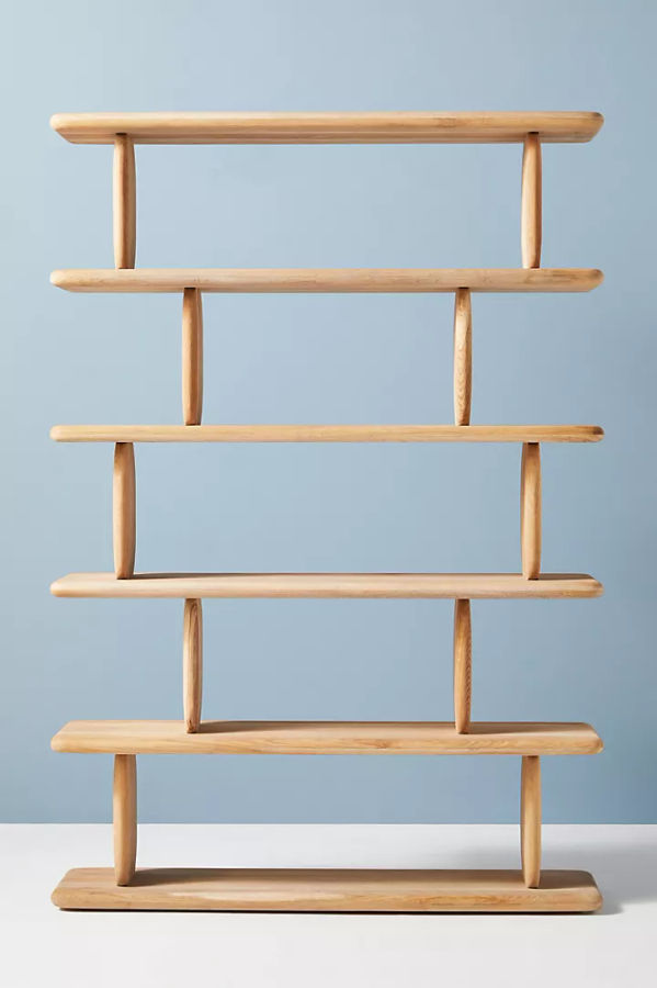 Japandi 掛け軸195✖️45 Blue Japandi Bookcases
