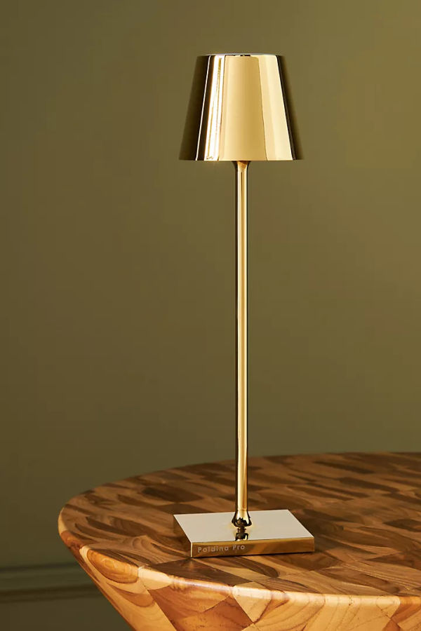 Poldina Pro Micro Gold Rechargeable LED Portable Lamp  added by Chicago Home Stylist