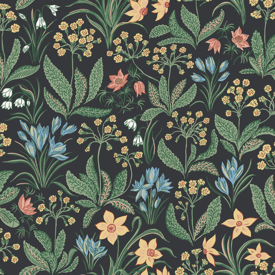 Huset I Solen Charcoal | Sandberg Wallpaper added by Jessica D'Itri Mares