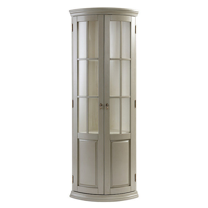 Chilton Glass Door Corner Cabinet added by Morgan Hatch