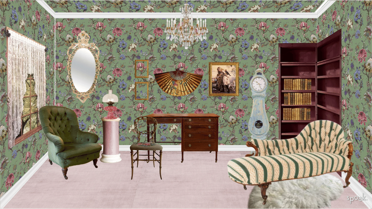 Victorian Craft Room Inspo designed by jane campbell rahmberg