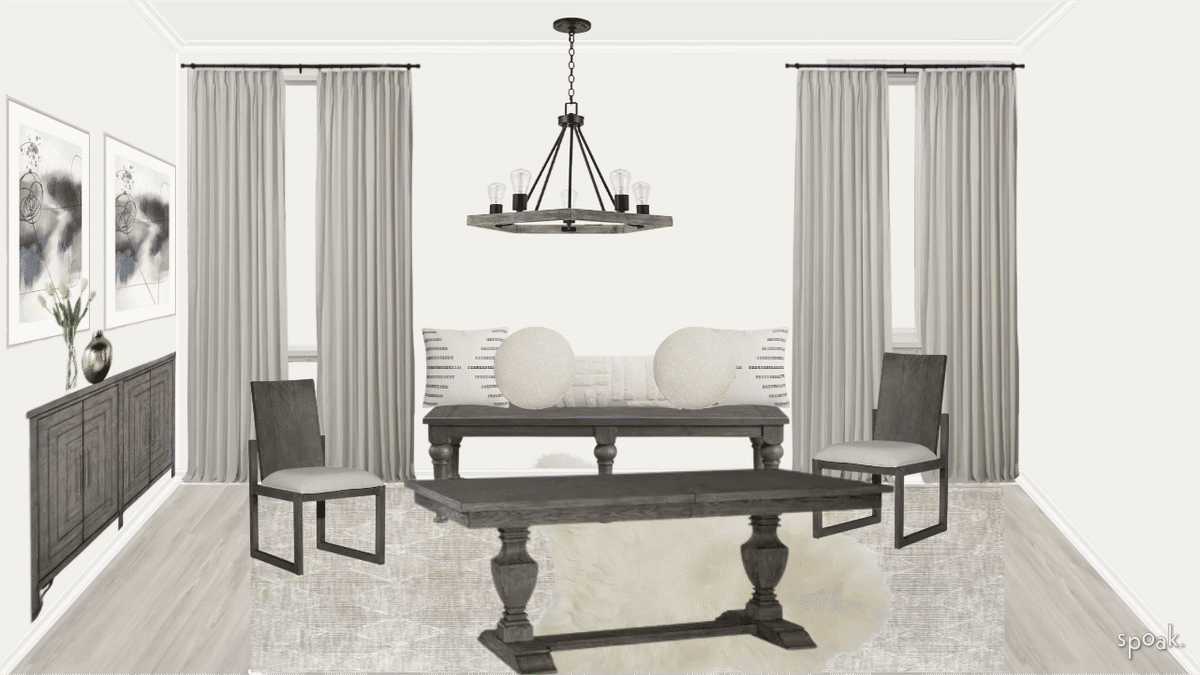 Kitchen + Living Room Inspo designed by The Graymill