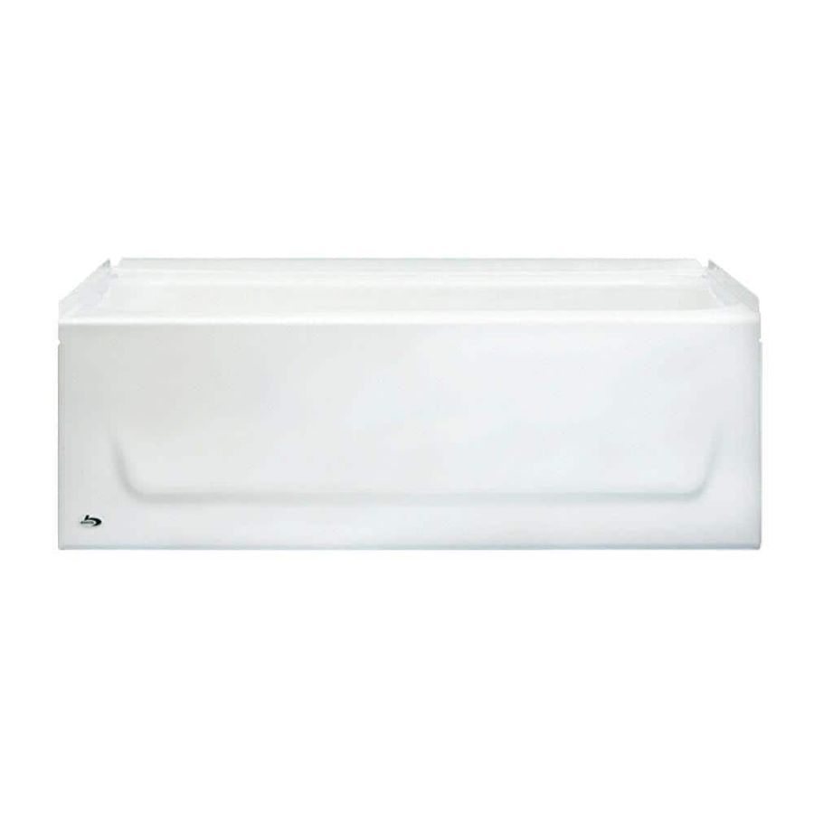 Bootz Industries Kona 54 in. x 30 in. Soaking Bathtub with Right Drain in White 011-3302-00 - The Home Depot added by Christy Barnett