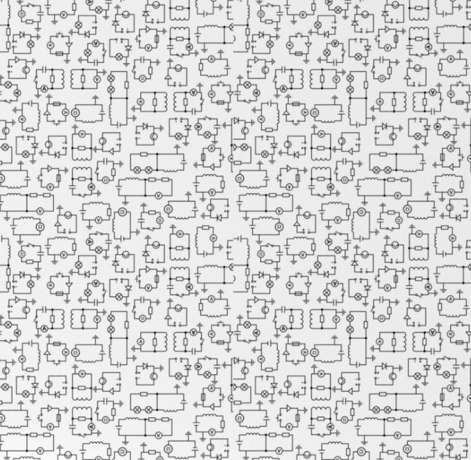 Electric Circuits Wallpaper byrobyriker added by karen silveira