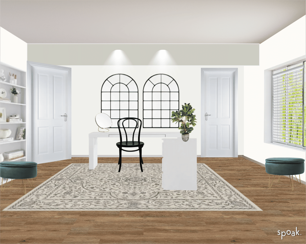 Gray Craft Room Inspiration designed by ariel jaramillo