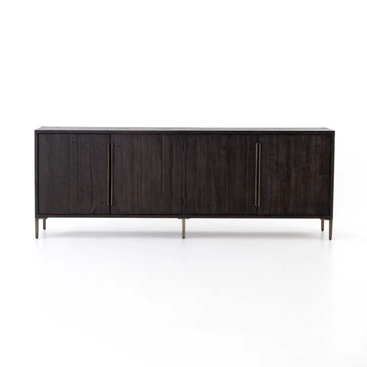 AllModern Riggs 88" Wide Pine Solid Wood Sideboard | Birch Lane added by Ashley McCain