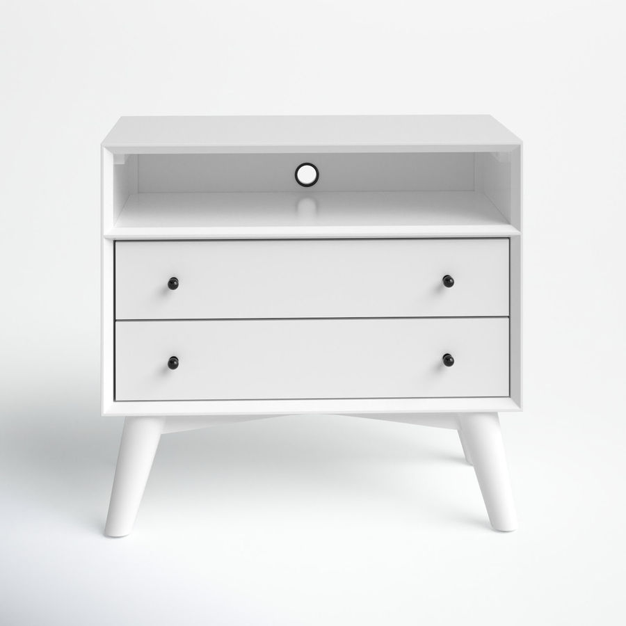 Williams 2 drawer nightstand added by Alethia Vitale