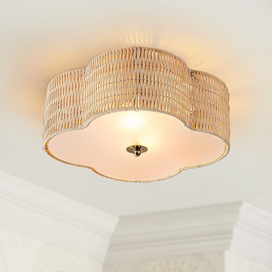 Rattan flush mount added by Shannon Miller