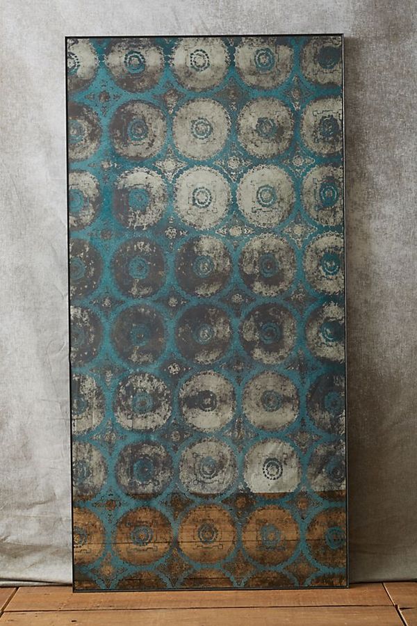 Lace Printed Mirror long added by Where The Heart Is Designs