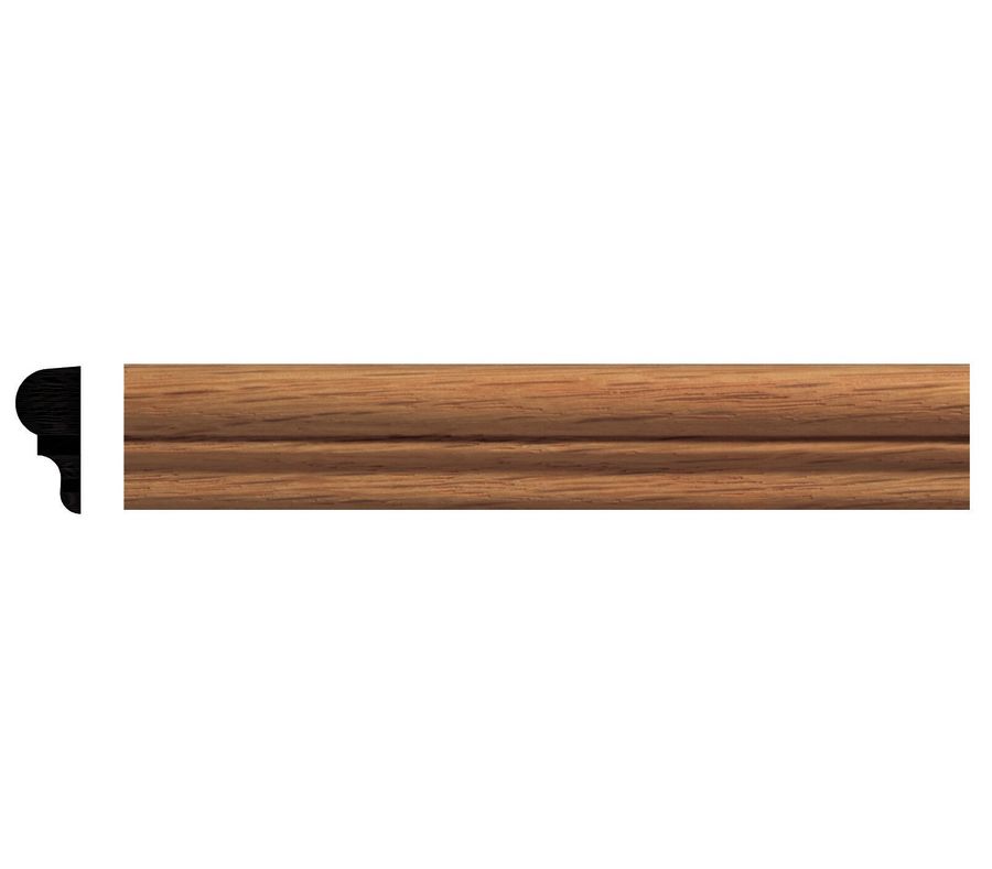 Ornamental Mouldings Red Oak Colonial Panel Moulding 0.69" H x 96" W x 0.32" D Casing & Reviews | Wayfair added by Indy Brahm