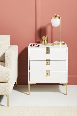 Ingram Three-Drawer Nightstand added by Nicolette Lewis