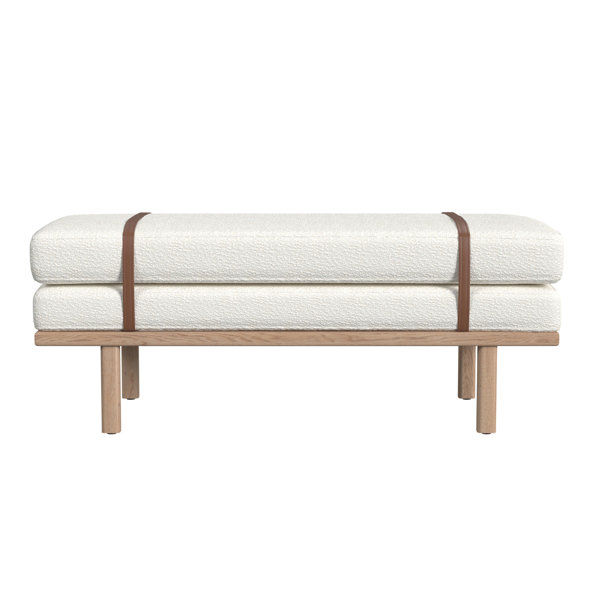 Janka 100% Polyester Upholstered Bench added by erika grossman