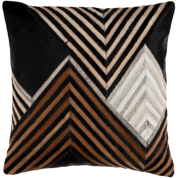 Dola Leather/Suede Throw Pillow added by Meagan Kearney