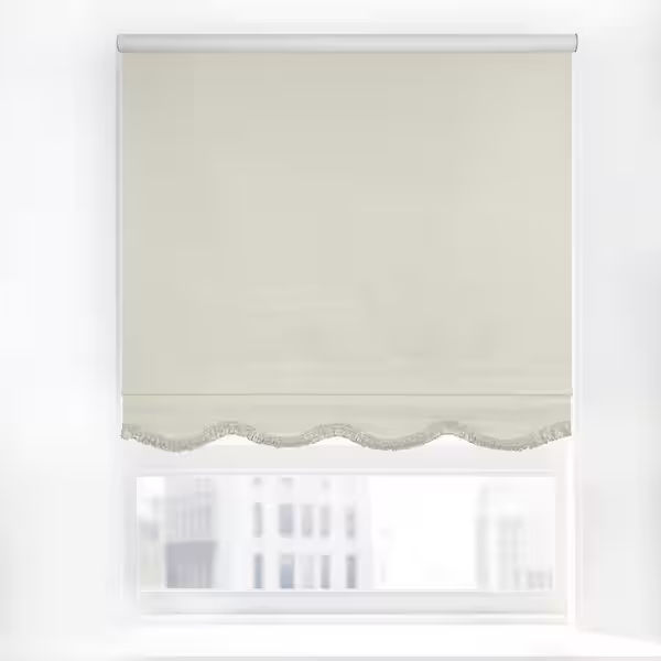 scalloped curtains added by Sarah Young
