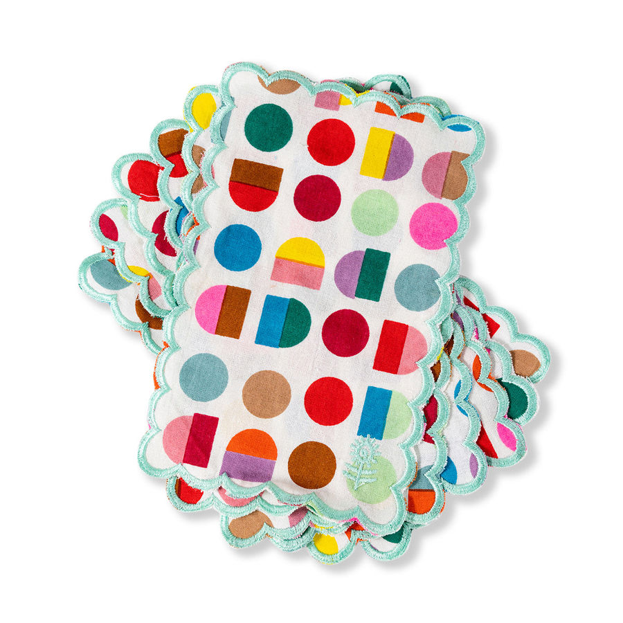 Furbish Studio - Yvette Cocktail Napkins S/6 added by Spoak 