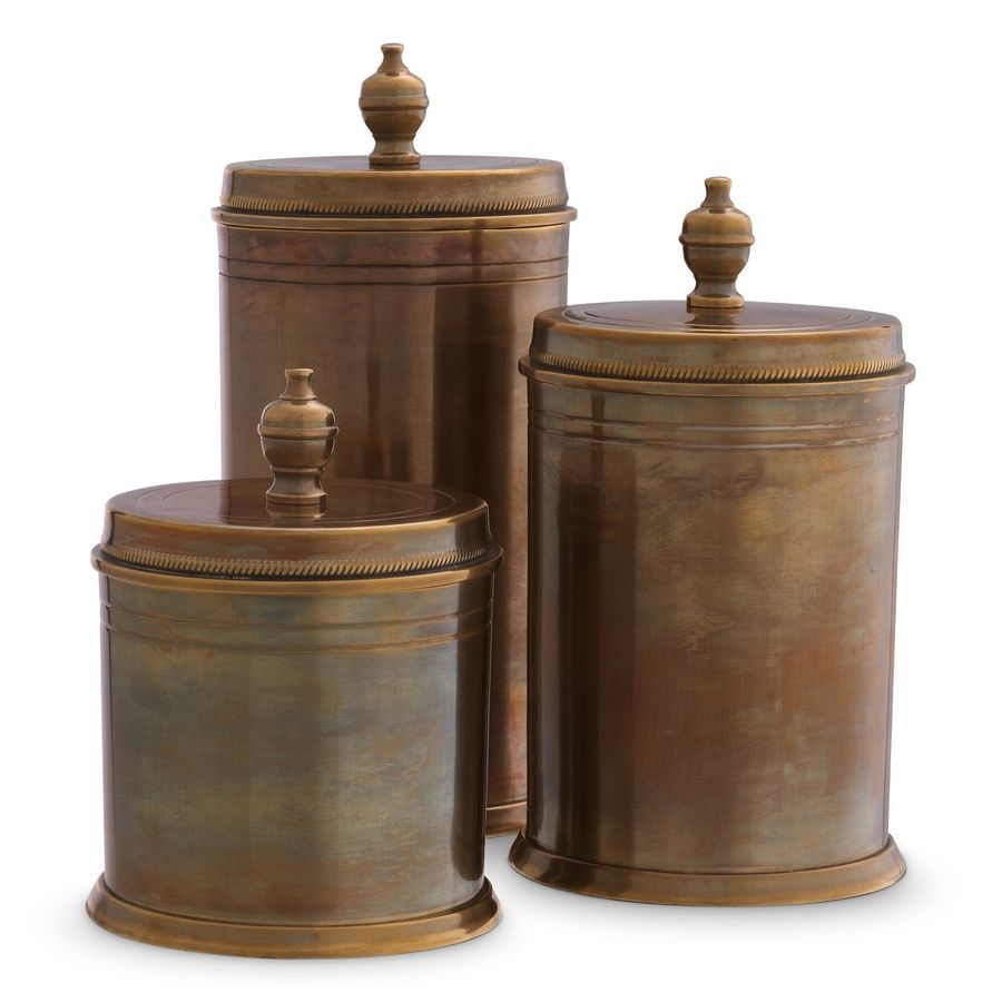Gaston Vintage Brass Box - Set Of 3 added by Karlee Alves