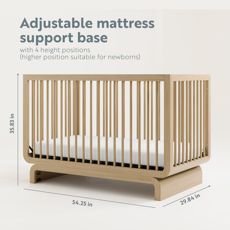 Storkcraft Santorini 5-In-1 Convertible Crib & Reviews | Wayfair added by Erica Williams