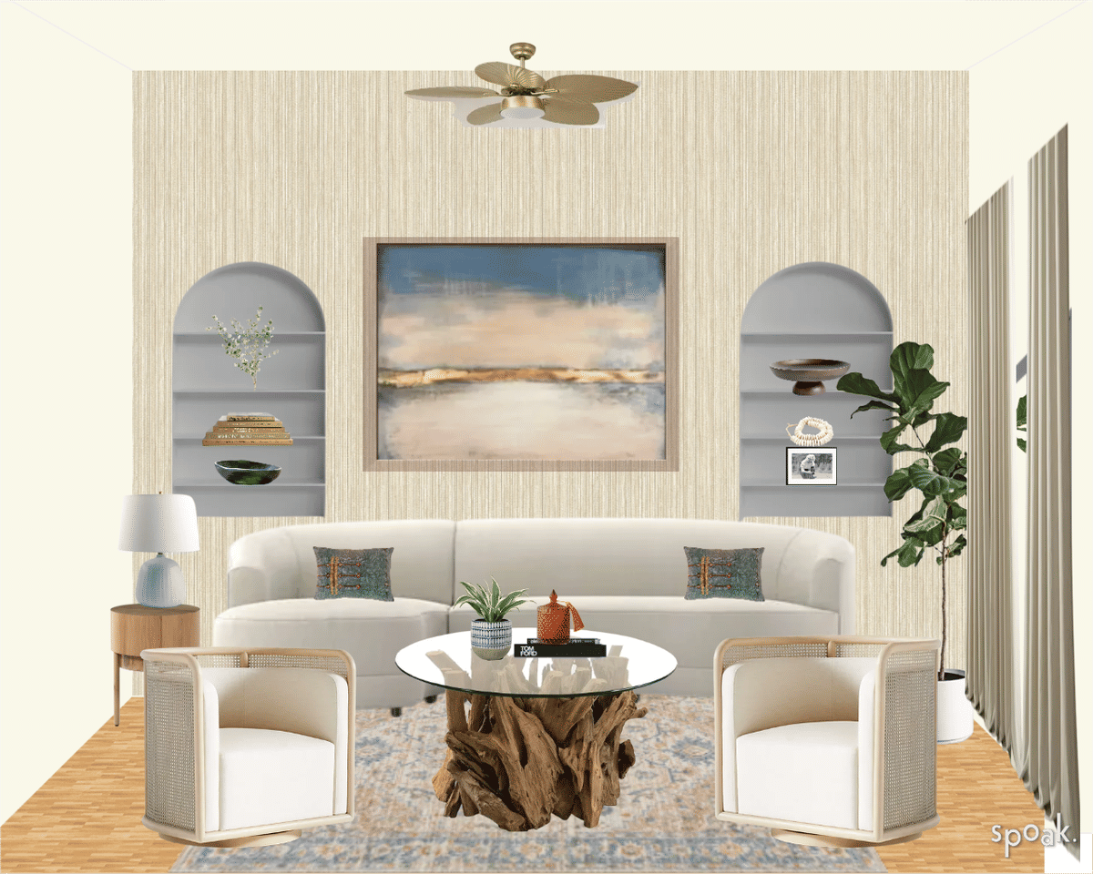 Kitchen + Living Room Ideas designed by Saddia Patton