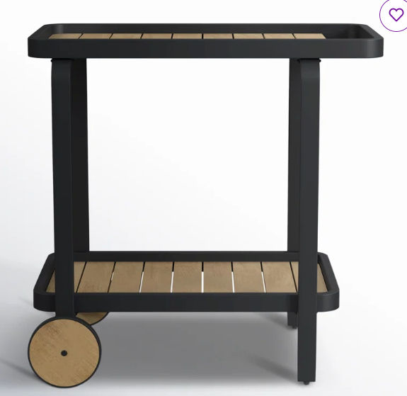 Lynna Metal Bar Cart added by Fabian Ortega