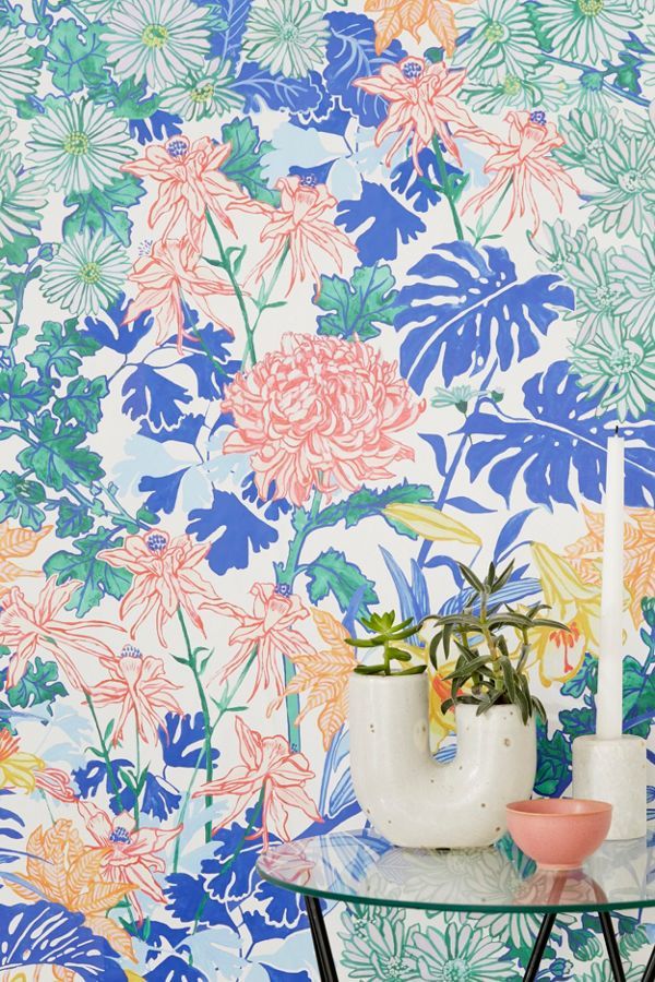 Laurel Floral Removable Wallpaper added by Spoak Member