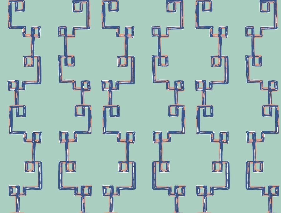 York Bamboozled Peel And Stick Sky Blue Wallpaper added by Tiffany Echols