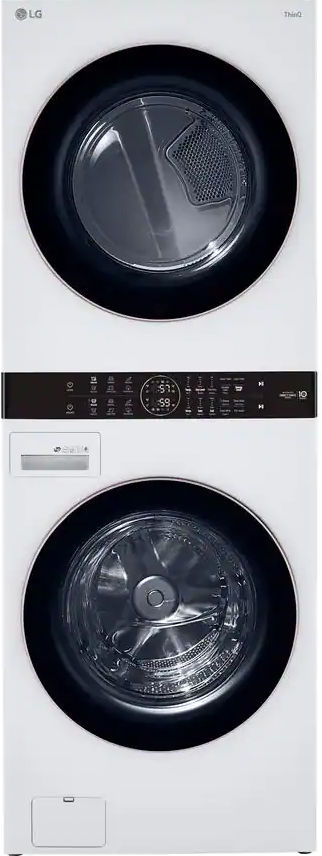 27 in. WashTower Laundry Center with 4.5 cu. ft. Front Load Washer and 7.4 cu. ft. Electric Dryer in White added by Katie Carpenter