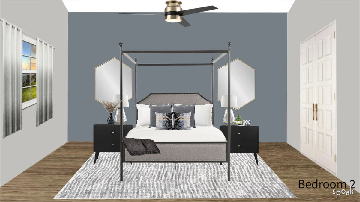 Bedroom Inspiration designed by Janae Sullivan