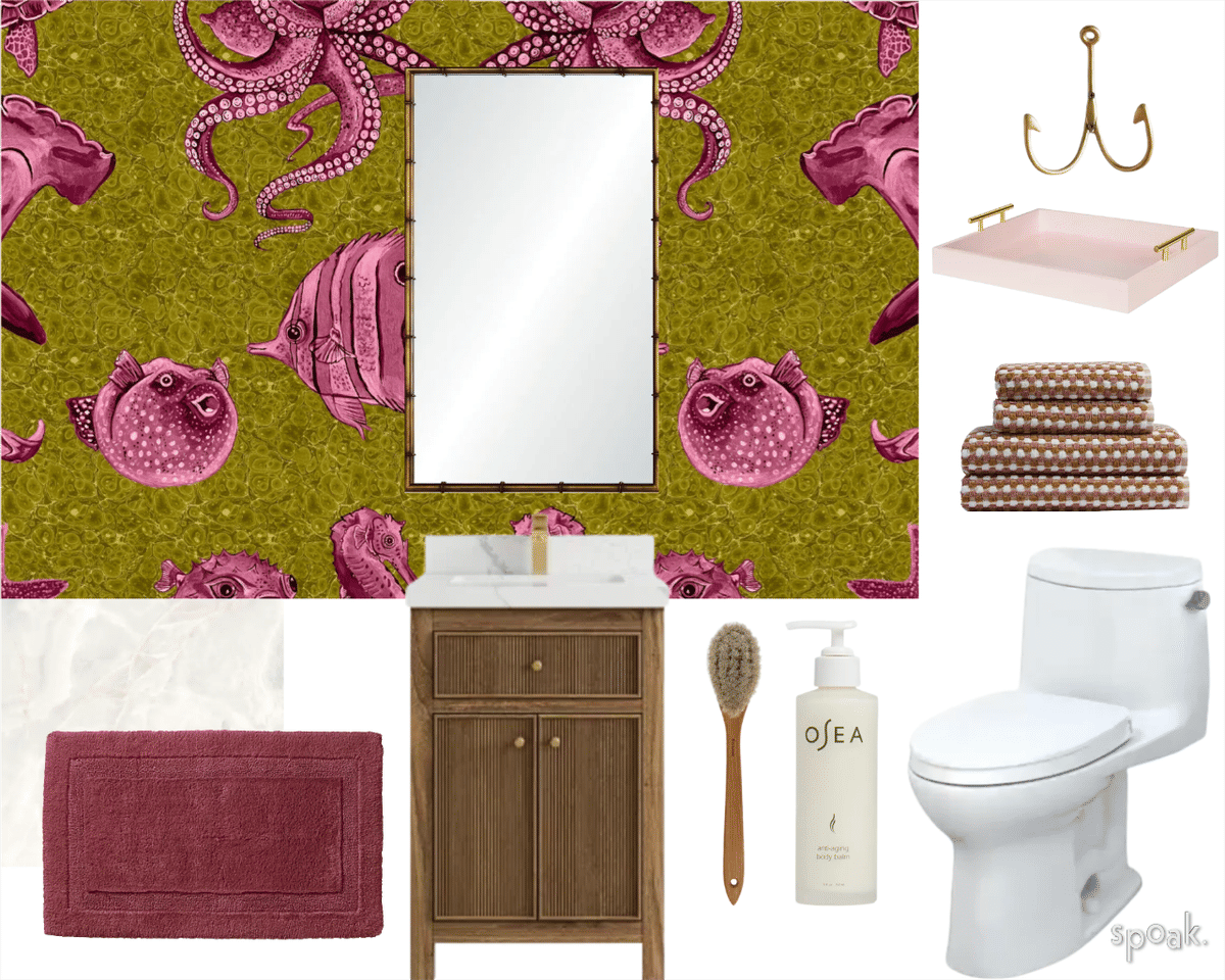 Bathroom Inspo designed by Samantha Rice