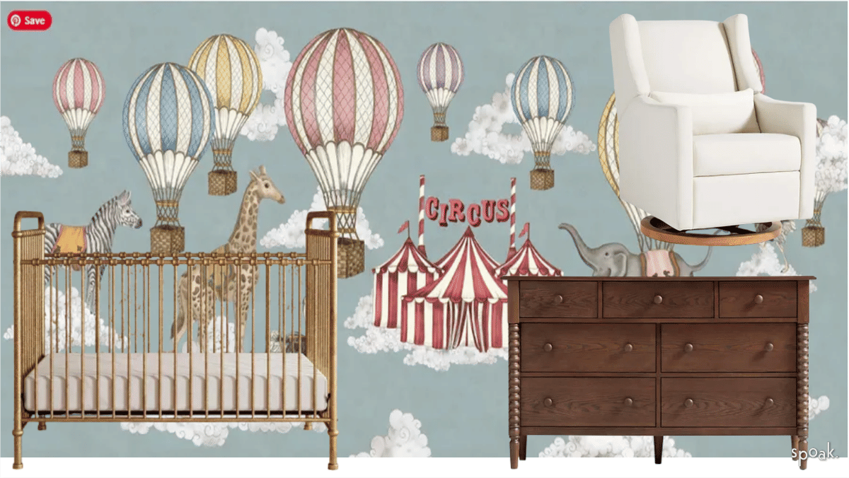 Nursery Ideas designed by Shianne Chatarjee