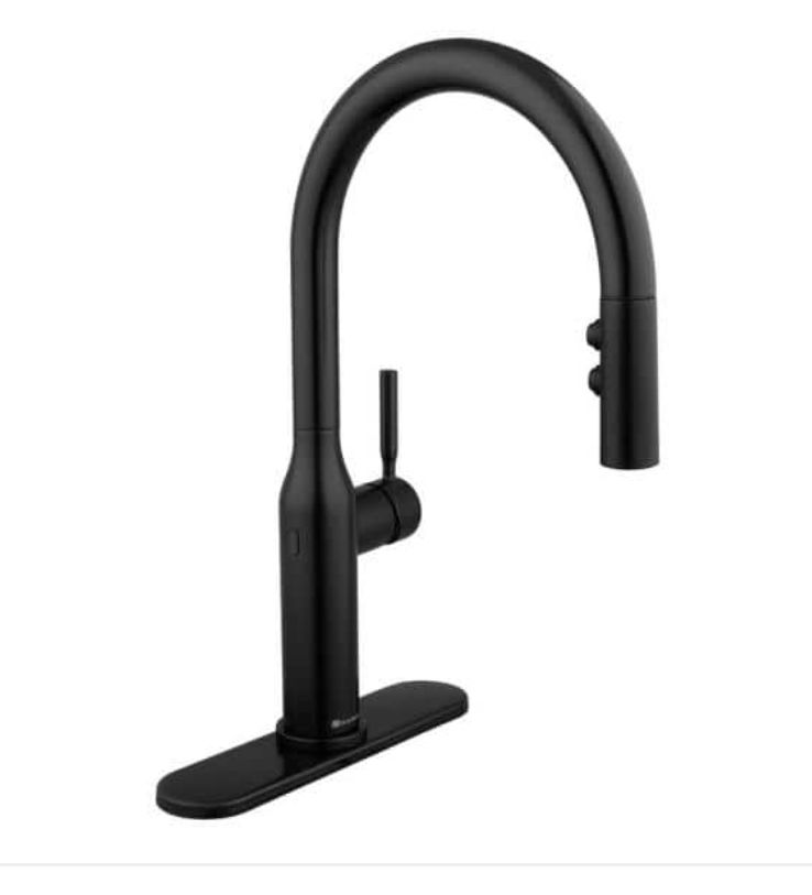 glacier bay upson single handle touchless pull down  faucet  added by HELEN SALGADO