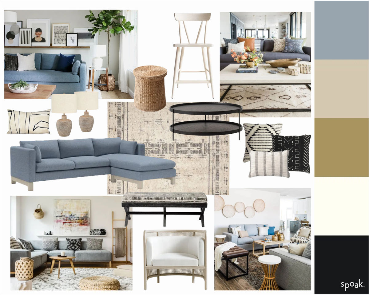 Kitchen + Living Room Ideas designed by Kate Lynn Nemett
