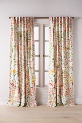 Tales Menagerie Cotton Printed Curtain added by Kathryne Gettas