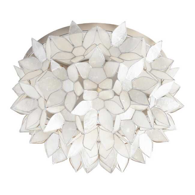 Capiz Petal Flush Mount Ceiling Light added by Kailee Carneau