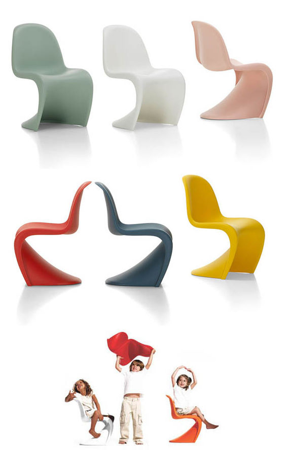 Vitra Design Modern White Plastic Panton Junior Kids' Chair added by Averyl Yaco