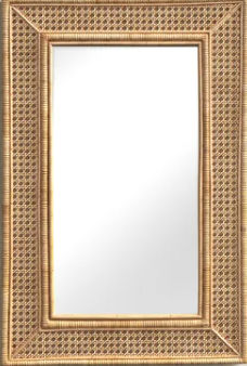 Willshire Rectangle Rattan Wall Mirror added by Carly Murphy