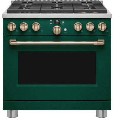 Café™ 36" Smart Dual-Fuel Commercial-Style Range with 6 Burners (Natural Gas)|^|C2Y366P5TG2 added by Tyanna Veltman