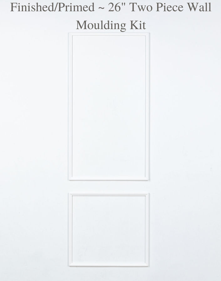 Removable & Reusable ~ Two Piece Self-Adhering Applied Wall Moulding Kit added by Deborah B