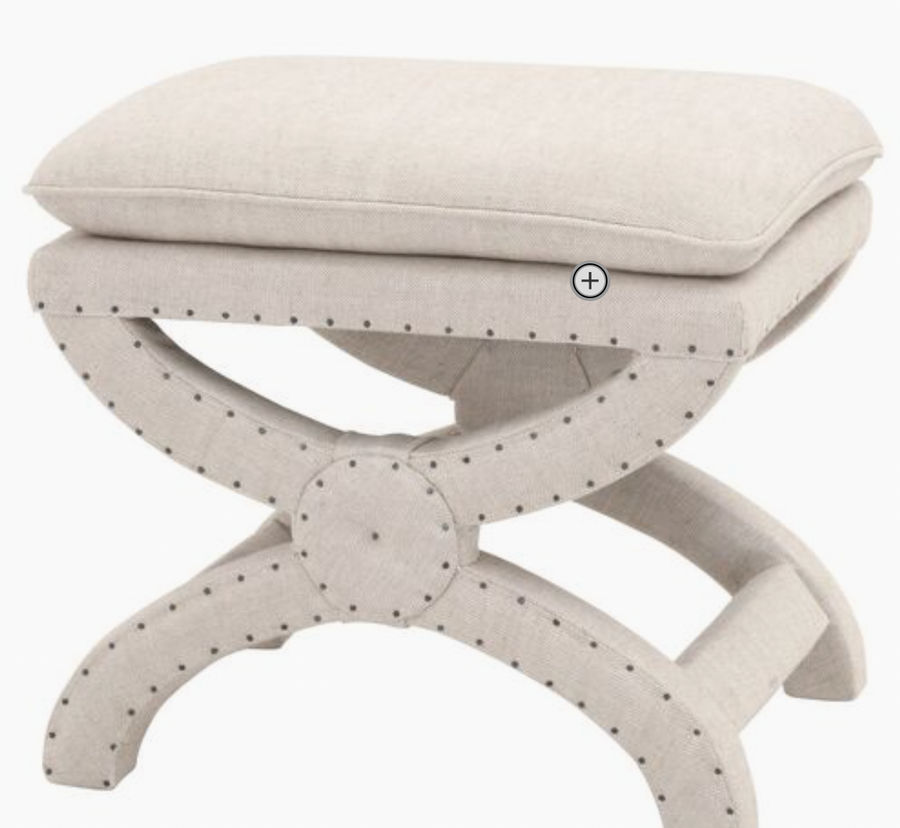  Darci Pillow-Top Ottoman, Bisque French added by Delphine Hautefeuille