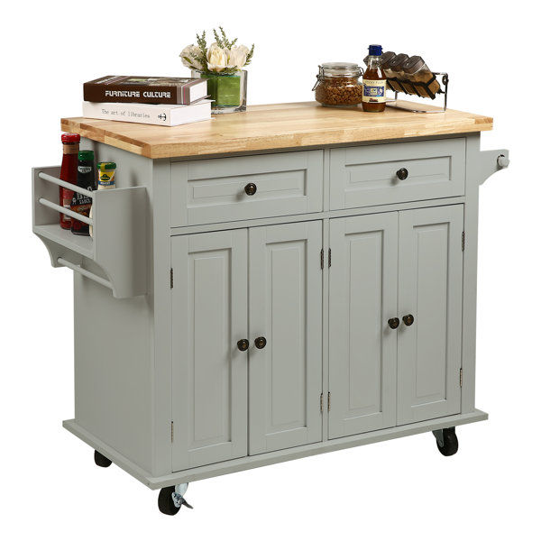 Solid Wood Kitchen Island added by Madelyne Greene