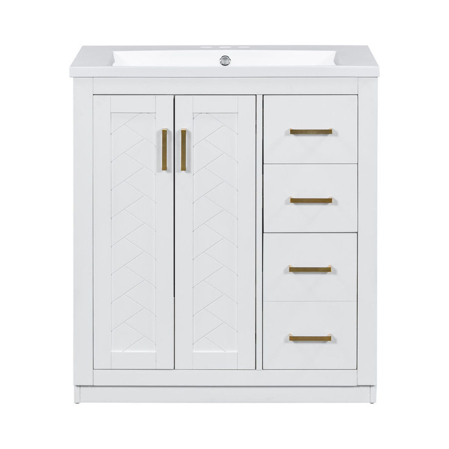 Artisha 30'' Single Bathroom Vanity with Resin Top added by Cornelia Spiske