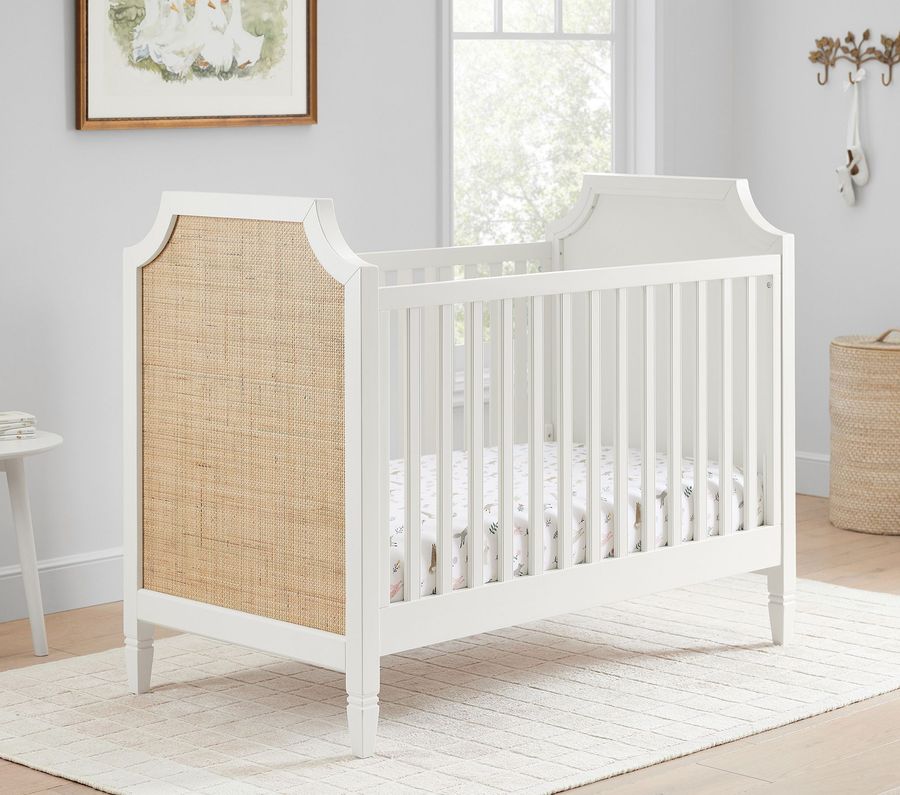 Ava Regency Caned Endpanel Crib added by Victoria Wright