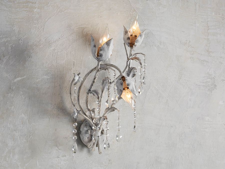 Viticcio Wall Sconce in Ash White added by rachel laney