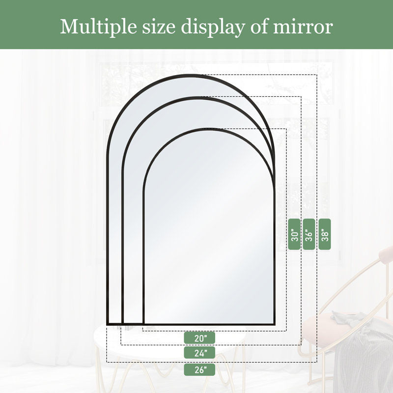 Metal Arch Wall Mirror added by Janae Sullivan