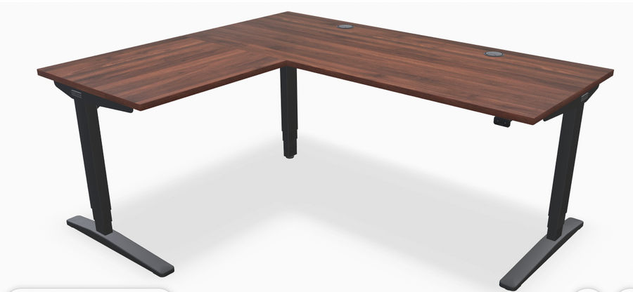 UPLIFT L-Shaped Standing Desk, 3-Leg added by Katie Carpenter