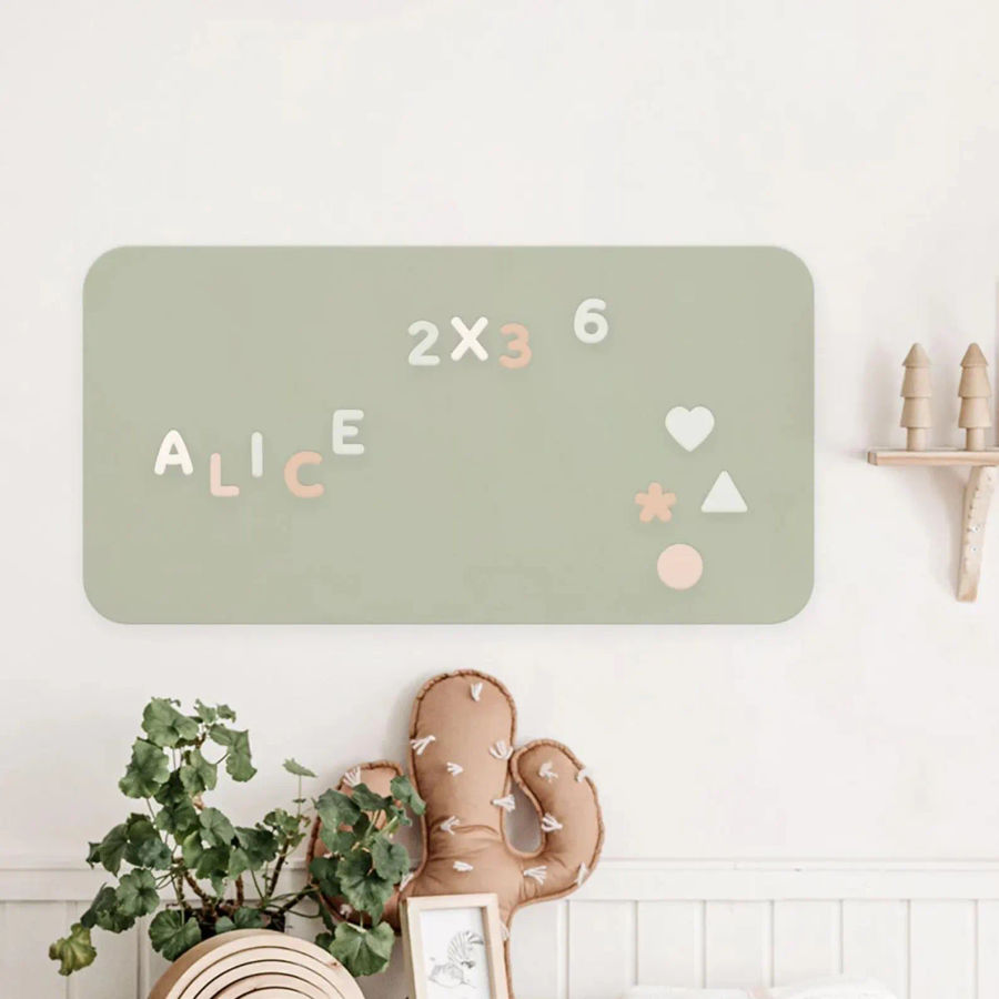 Magnetic Board for Kids, Magnetic Wall Decal Board, Kids Room Board, Christmas Gift Kids, Writable Magnetic Board, Magnetic Board for Wall added by Cimon Greenfield