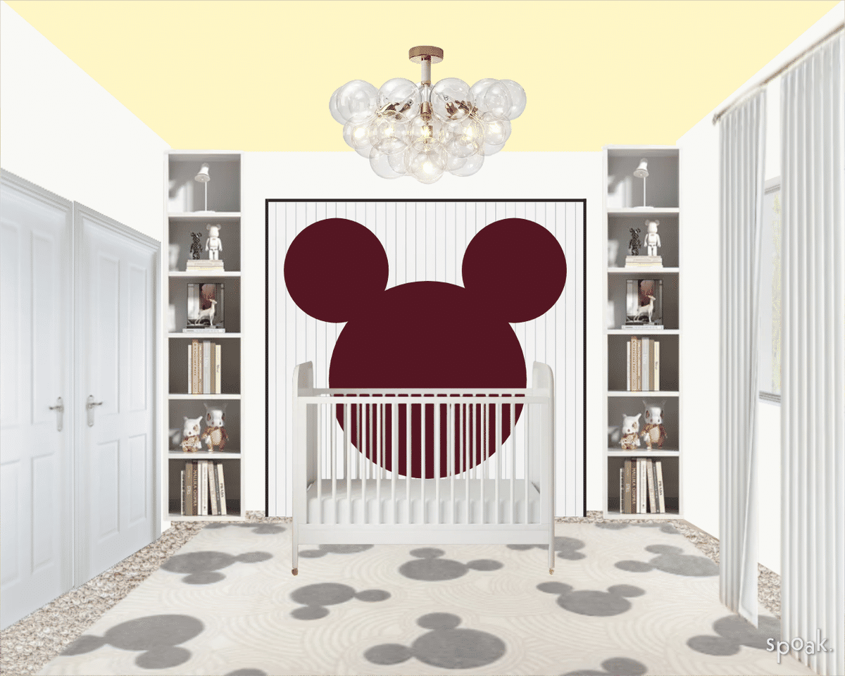 Nursery Inspiration designed by Courtney Hill