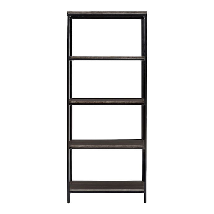 Shelf metal bookcase added by Brionna Harvin