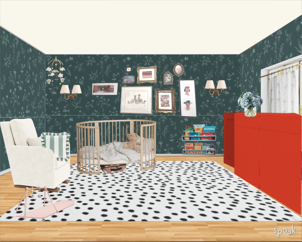 Nursery Inspiration designed by Sidney Hallak