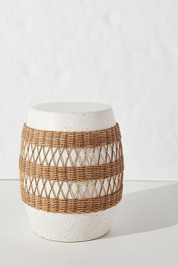 Maggie Rattan-Wrapped Stool added by Colleen Miller