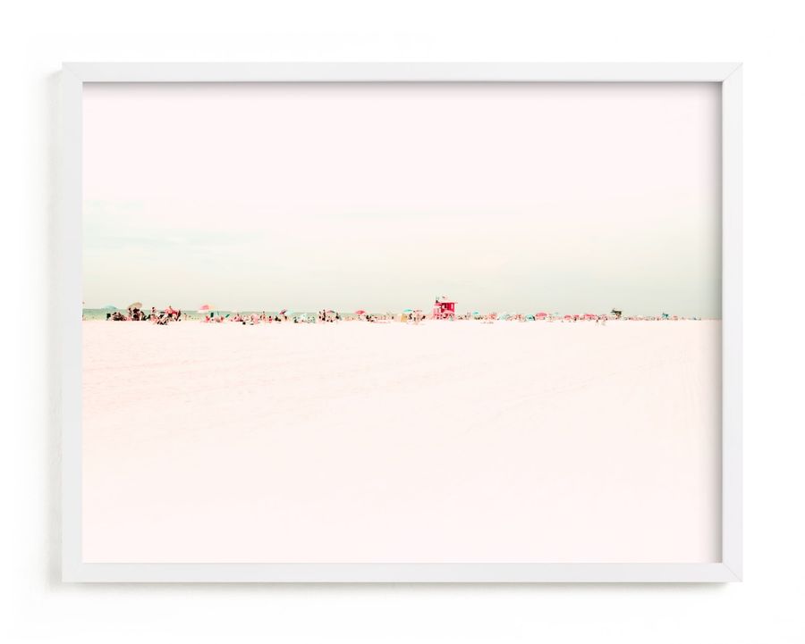 "Sugary Sand Beach" - Photography Limited Edition Art Print by Rega. added by Emily Johnson
